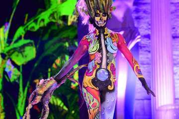 Concurso Internacional de Maquillaje Corporal del Carnaval de Las Palmas de Gran Canaria/Lpcarnaval.